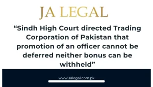 directed Trading Corporation order from Sindh High Court