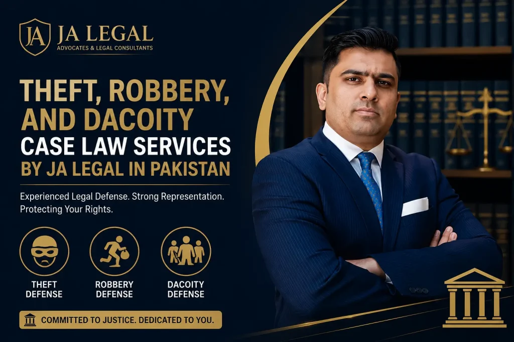 Theft, robbery, and dacoity case