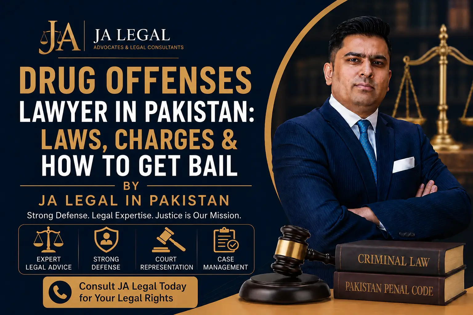 Drug Offenses Lawyer in Pakistan: Laws, Charges & How to Get Bail