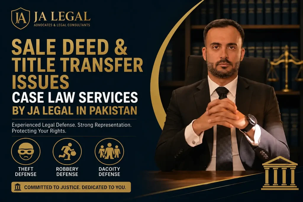 Sale Deed & Title Transfer Issues